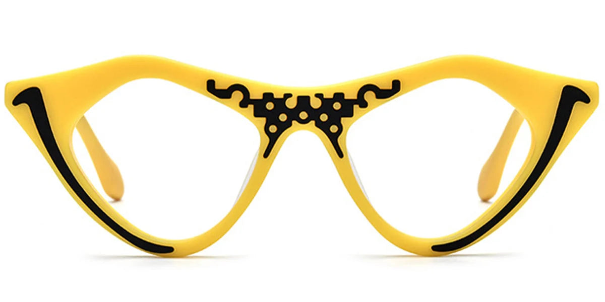 Candye® Acetate Cat Eye Geometric Frame F6898