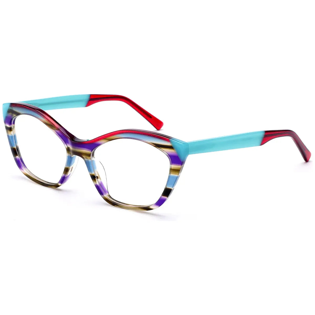 Candye Acetate Geometric Frame F4834