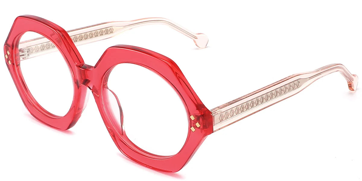 Candye® Acetate Geometric Frame F5040