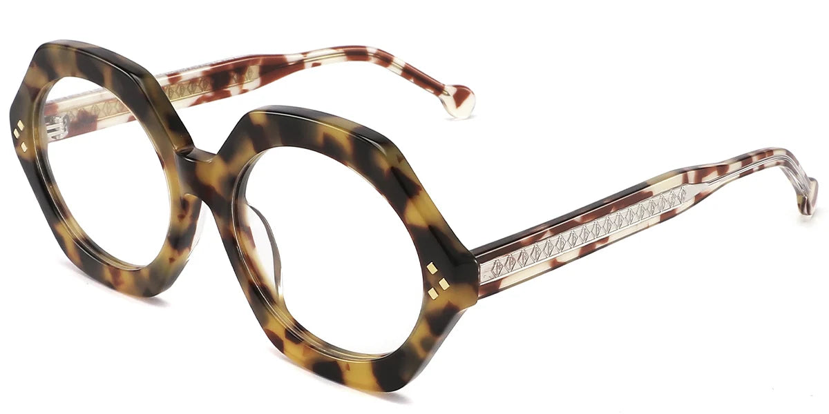 Candye® Acetate Geometric Frame F5040