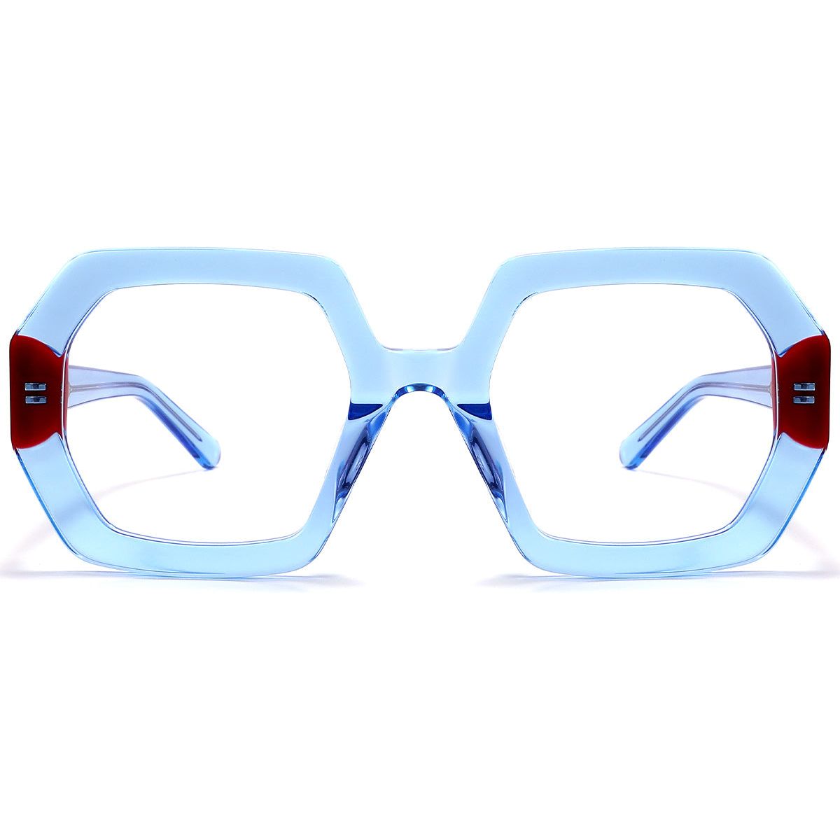 Candye Acetate Geometric Frame F5582