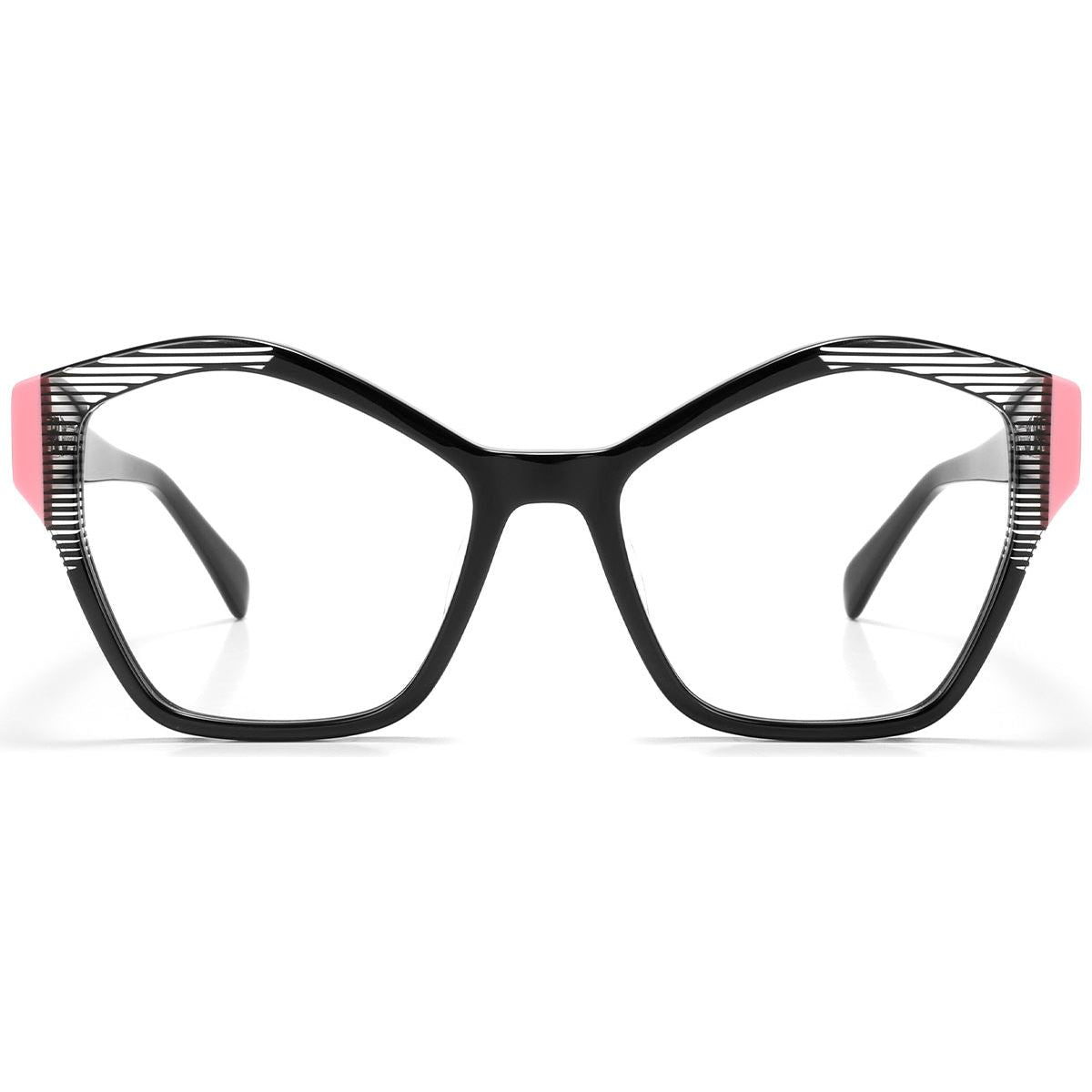 Candye Acetate Geometric Frame F5968