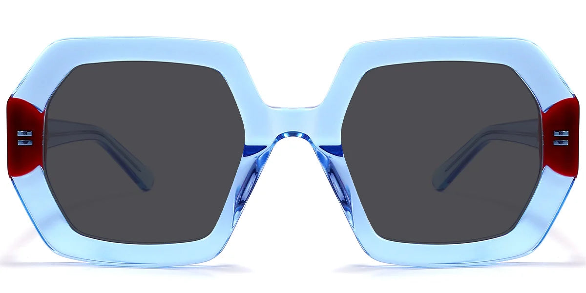 Candye Acetate Geometric Sunglasses SG5583