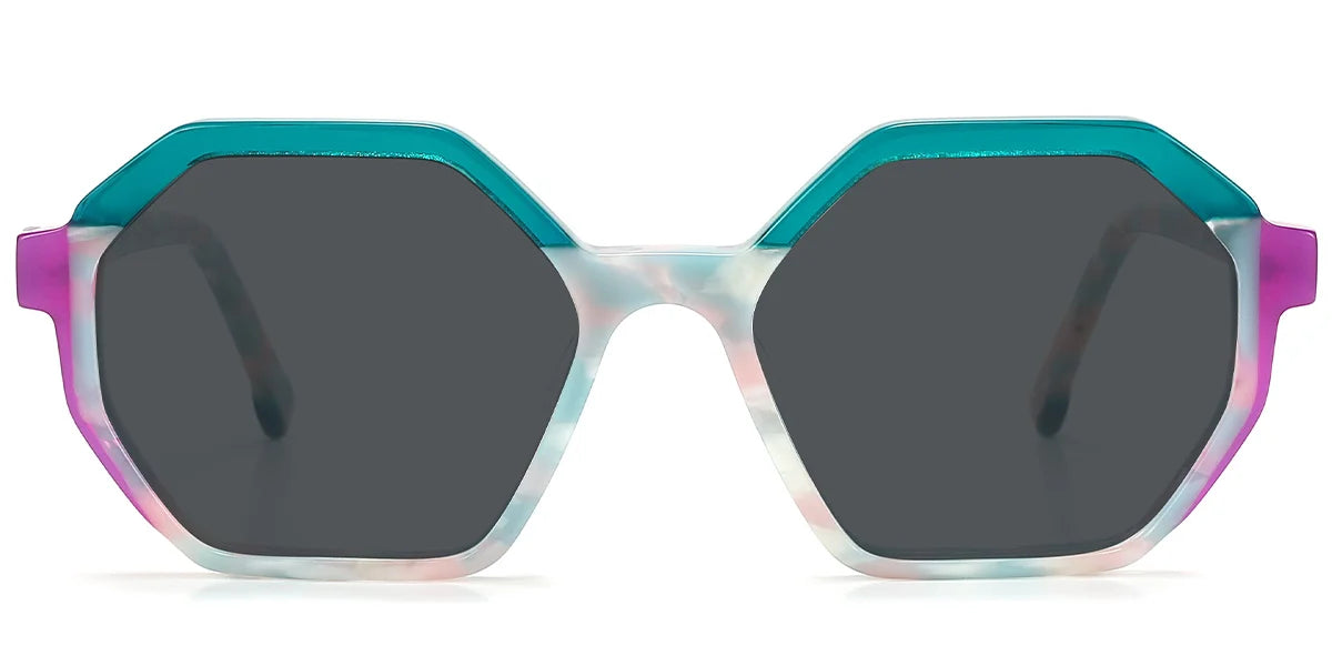 Candye Acetate Geometric Sunglasses SG5587
