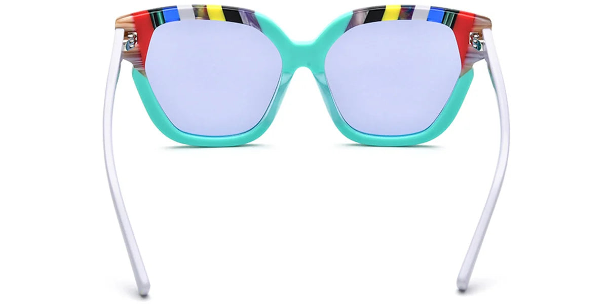 Candye® Acetate Square Cat Eye Sunglasses SG6395