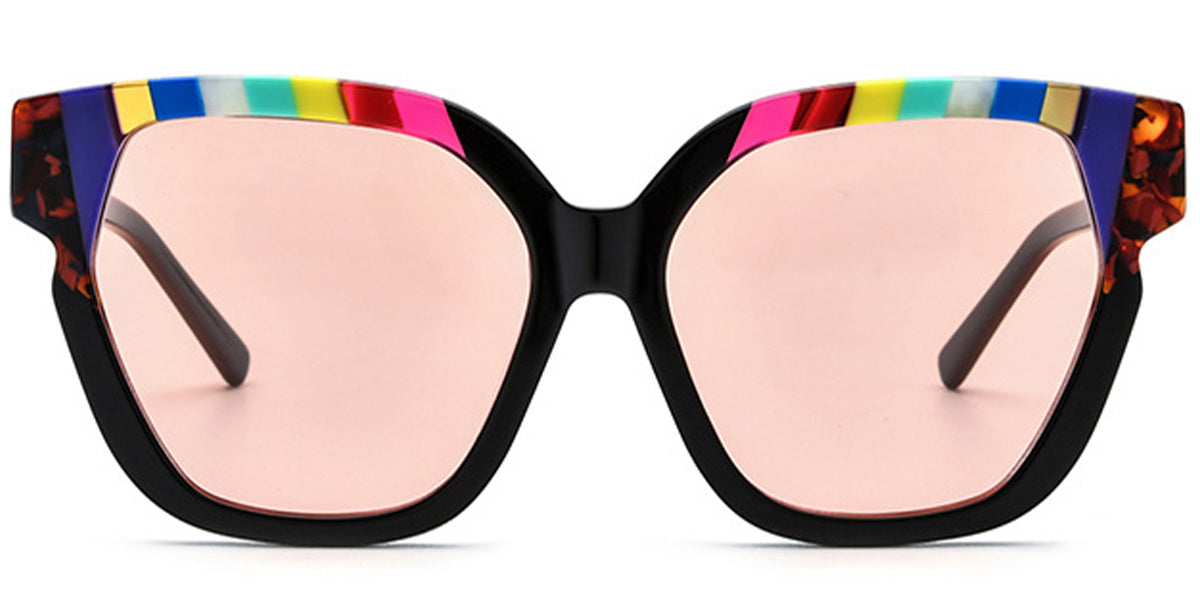 Candye® Acetate Square Cat Eye Sunglasses SG6395