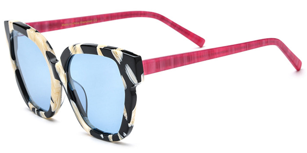 Candye® Acetate Square Cat Eye Sunglasses SG6395