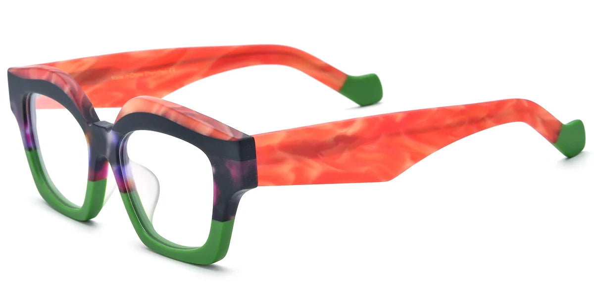 Candye® Acetate Square Geometric Frame F5816