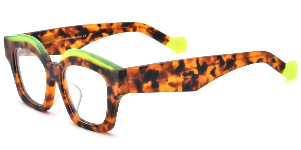 Candye® Acetate Square Geometric Frame F5816
