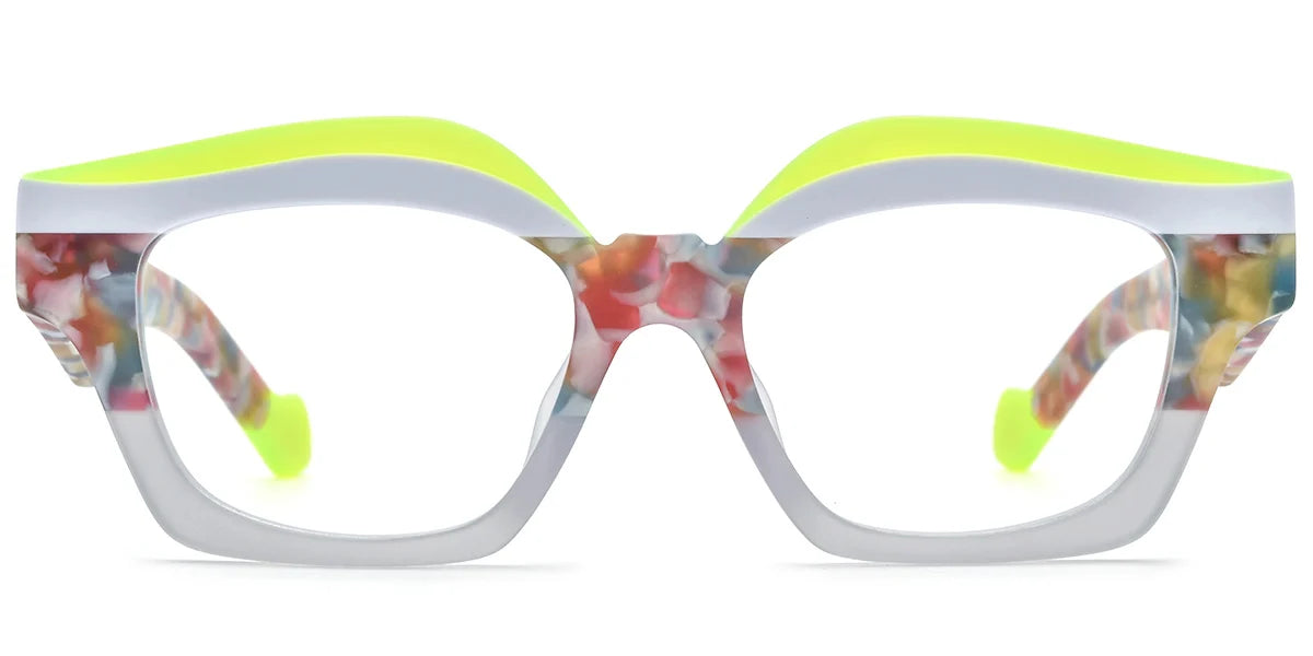Candye® Acetate Square Geometric Frame F5816