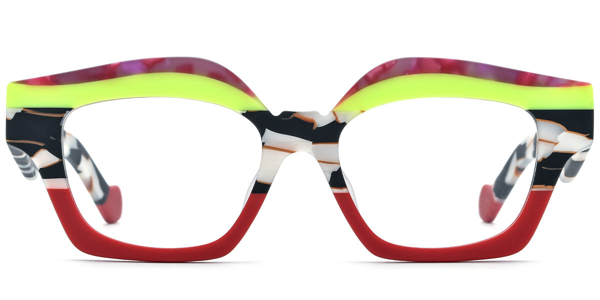 Candye® Acetate Square Geometric Frame F5816