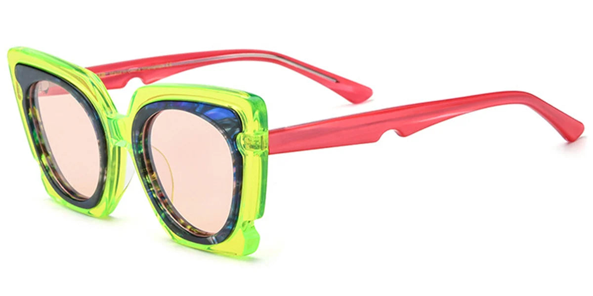 Candye® Acetate Square Oval Sunglasses SG6372