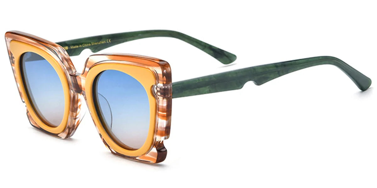 Candye® Acetate Square Oval Sunglasses SG6372