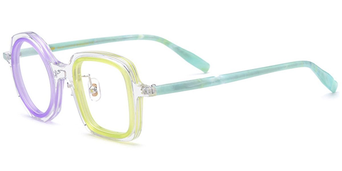 Candye® Acetate Square Round Frame F6371