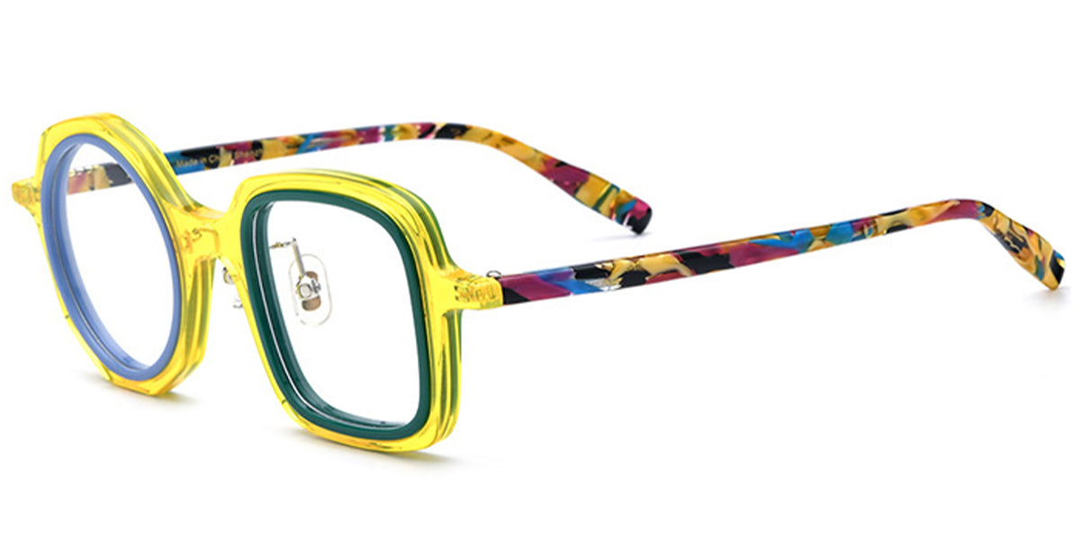 Candye® Acetate Square Round Frame F6371