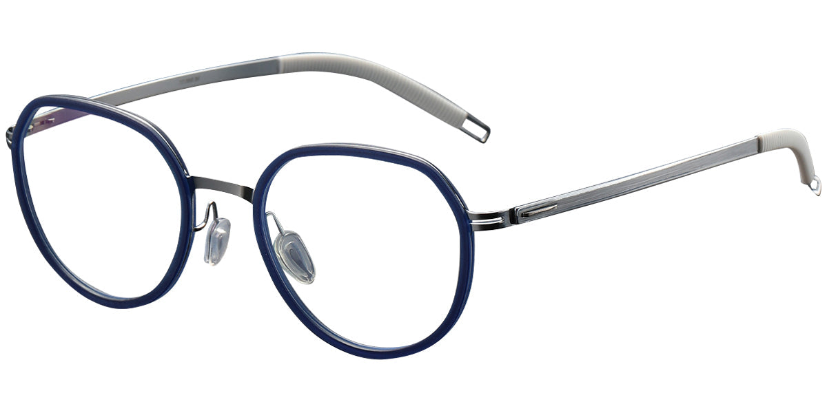 Candye® Acetate & Titanium Geometric Frame F4980
