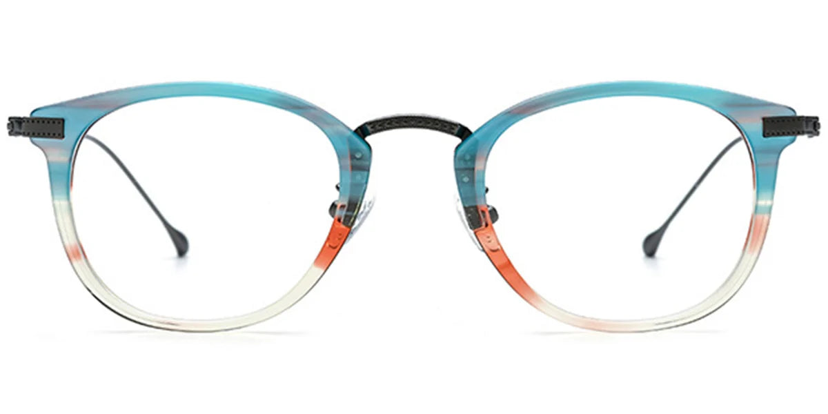 Candye® Acetate & Titanium Oval Frame F7023