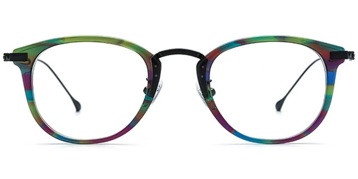 Candye® Acetate & Titanium Oval Frame F7023