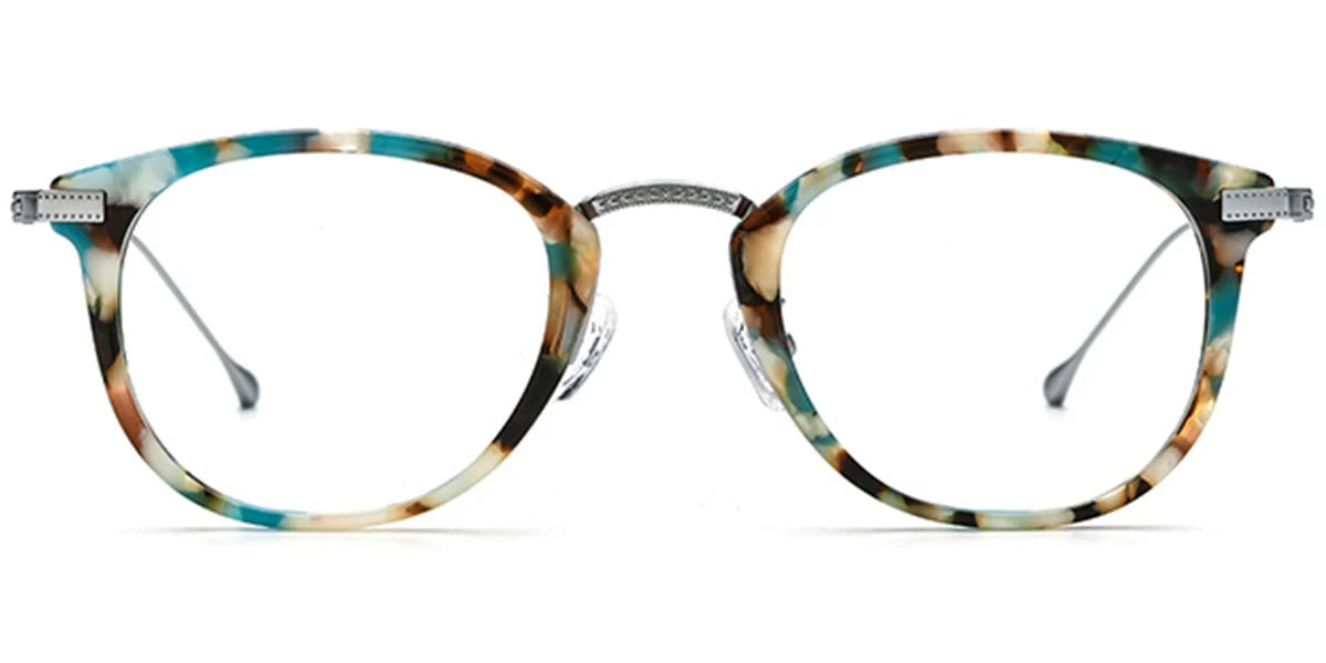 Candye® Acetate & Titanium Oval Frame F7023