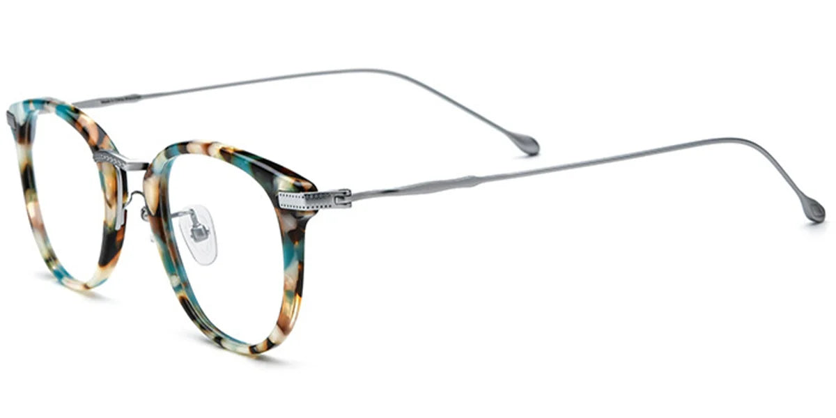 Candye® Acetate & Titanium Oval Frame F7023