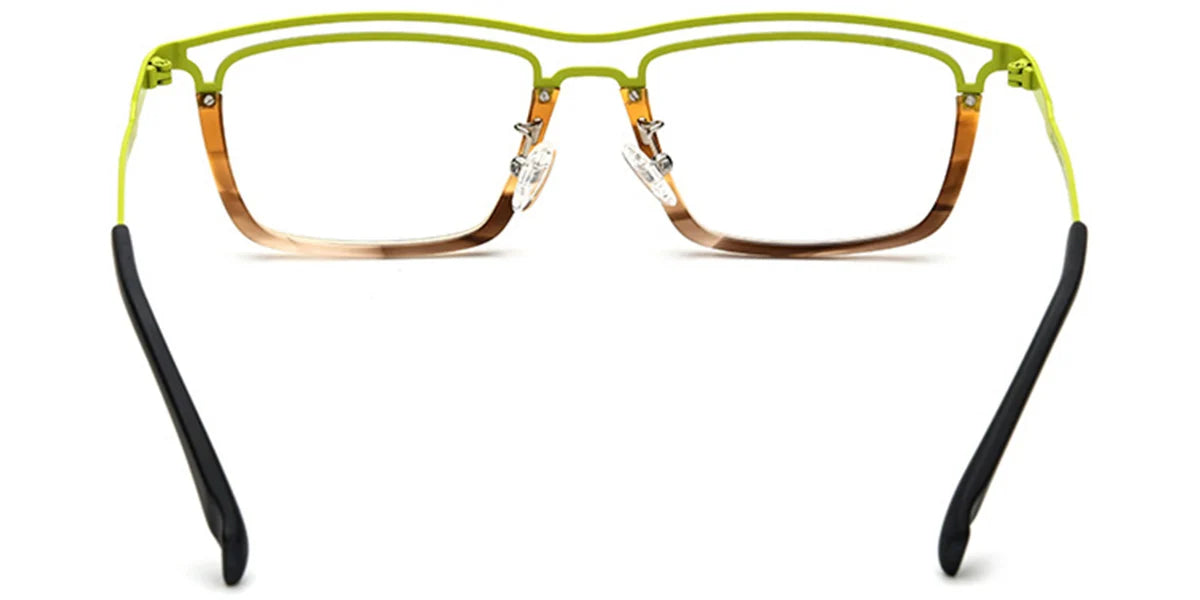 Candye® Acetate & Titanium Rectangle Frame F6719