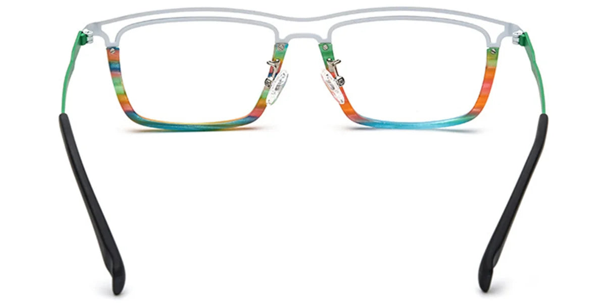 Candye® Acetate & Titanium Rectangle Frame F6719