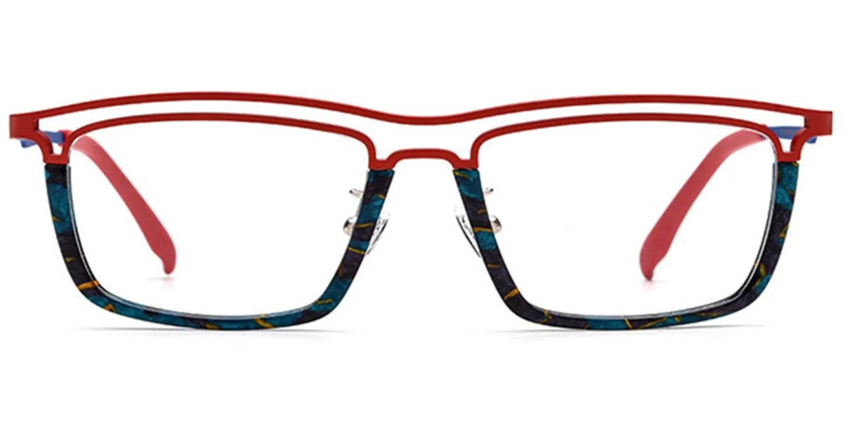 Candye® Acetate & Titanium Rectangle Frame F6719