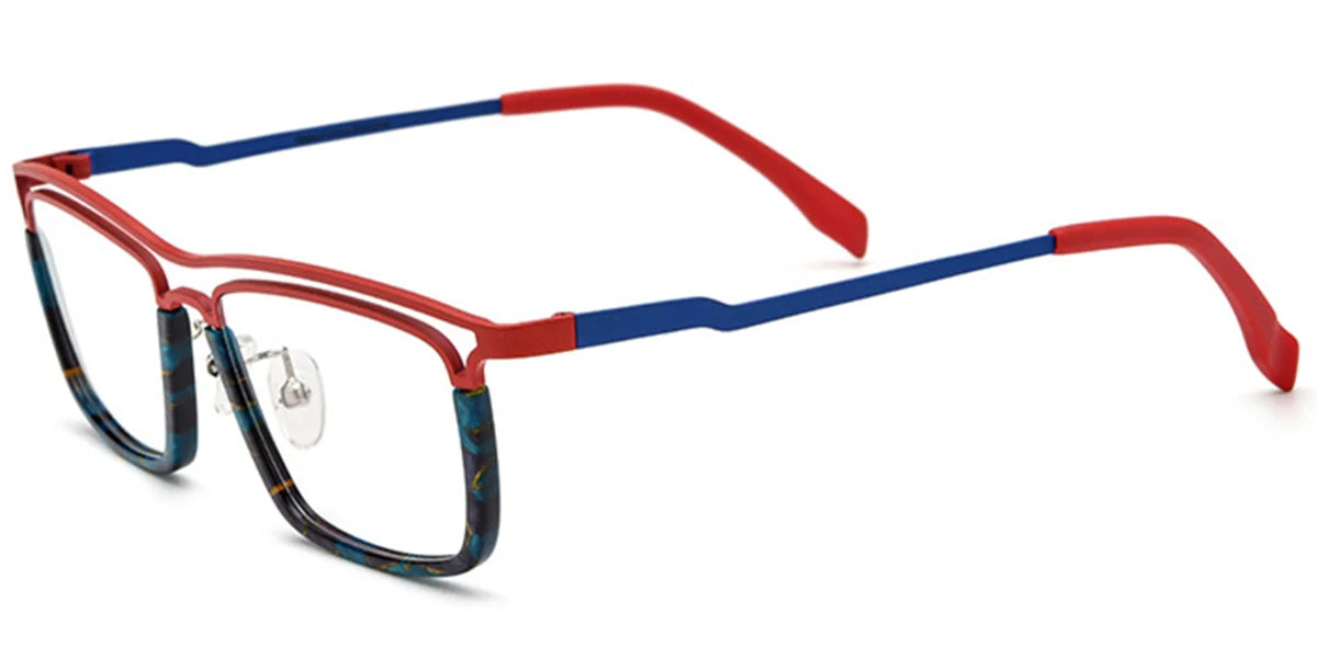 Candye® Acetate & Titanium Rectangle Frame F6719
