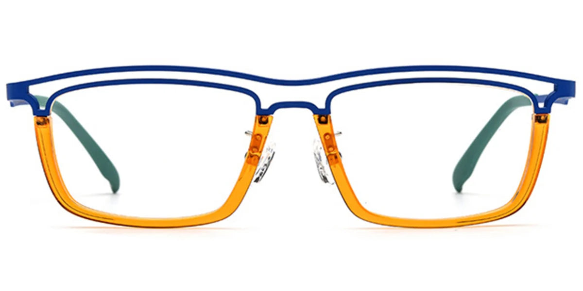 Candye® Acetate & Titanium Rectangle Frame F6719
