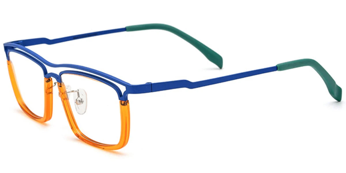 Candye® Acetate & Titanium Rectangle Frame F6719