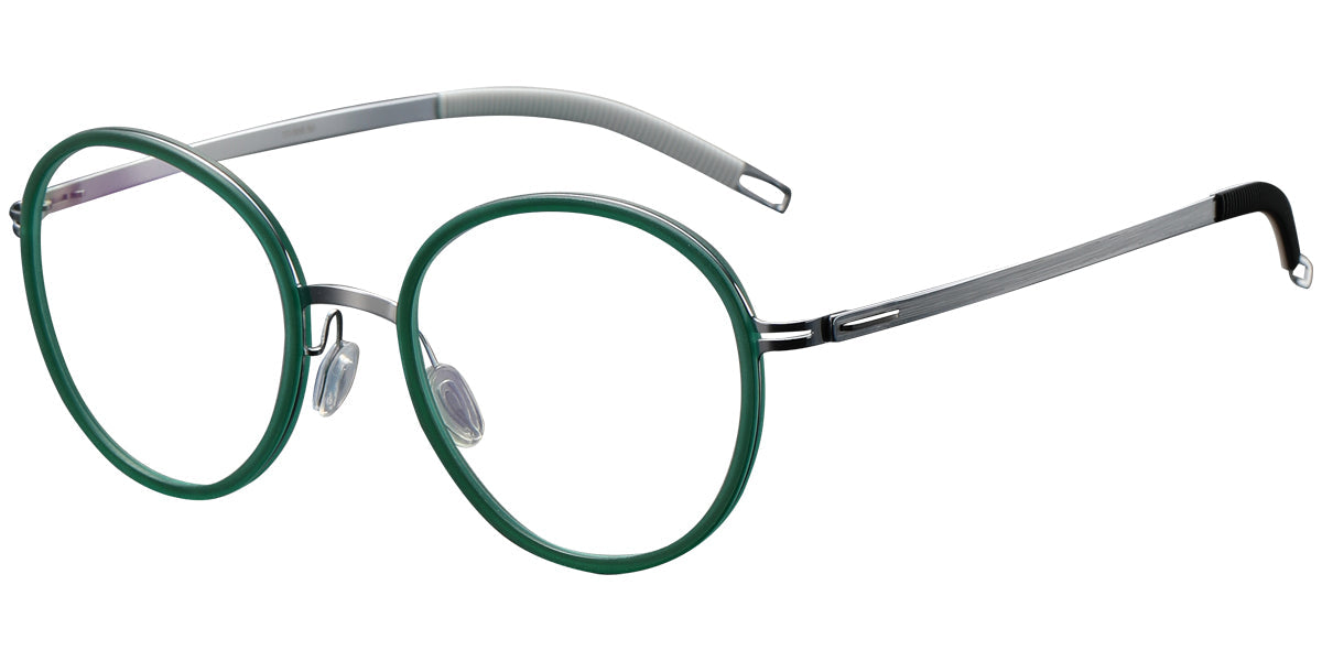 Candye® Acetate & Titanium Round Frame F5009