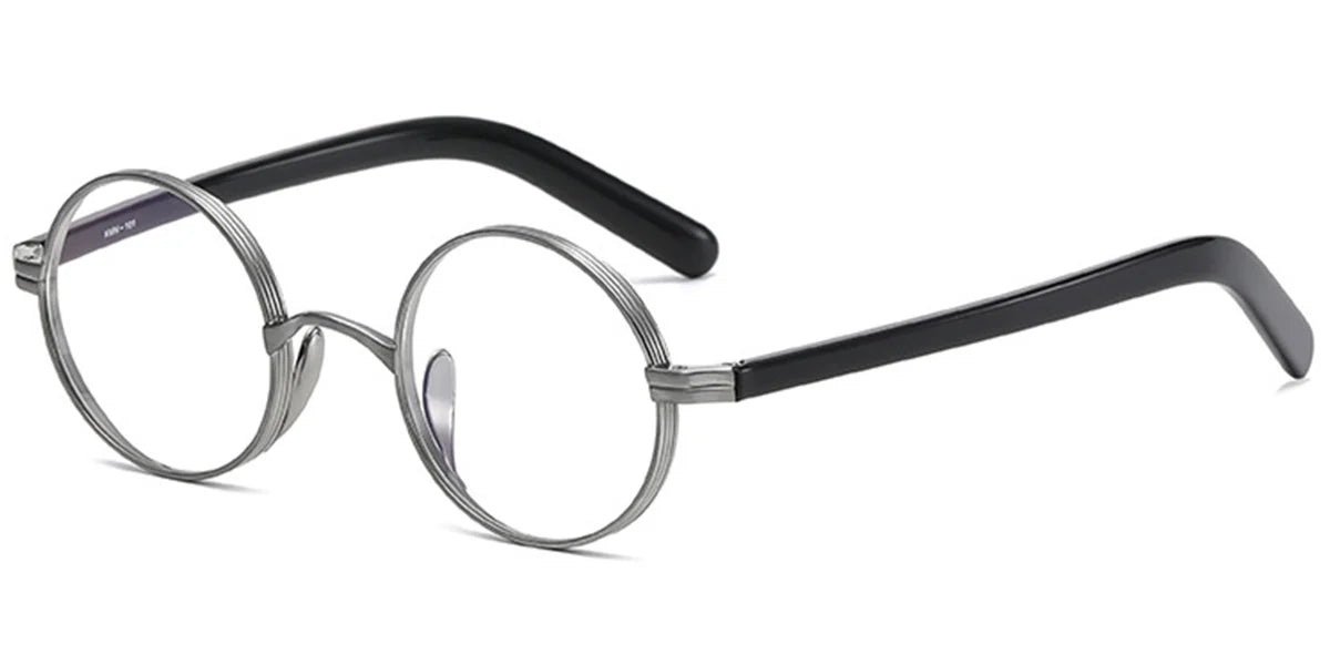 Candye® Acetate & Titanium Round Frame F6558