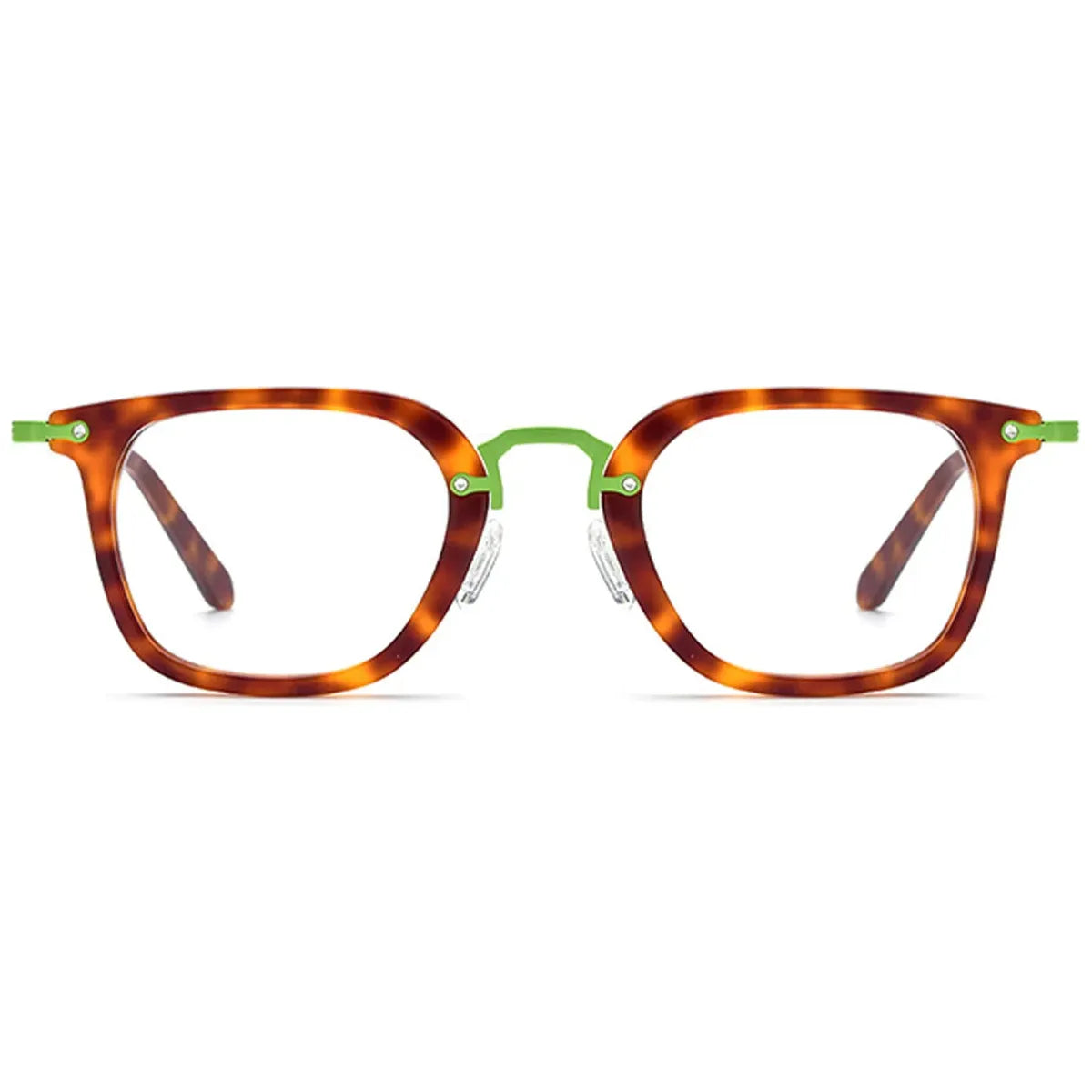 Candye Acetate & Titanium Square Frame F6070
