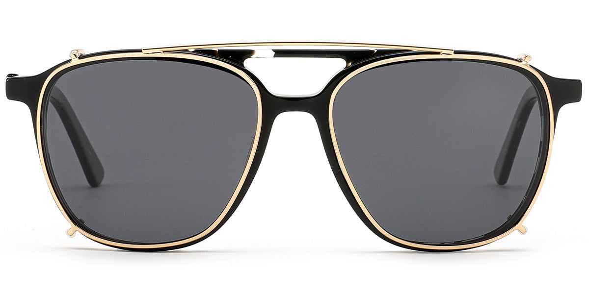 Candye® Clip Ons Acetate Aviator Frame F6620