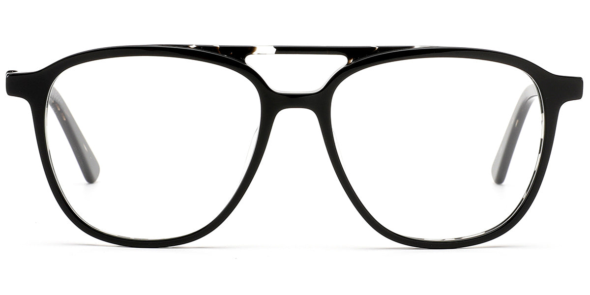 Candye® Clip Ons Acetate Aviator Frame F6620