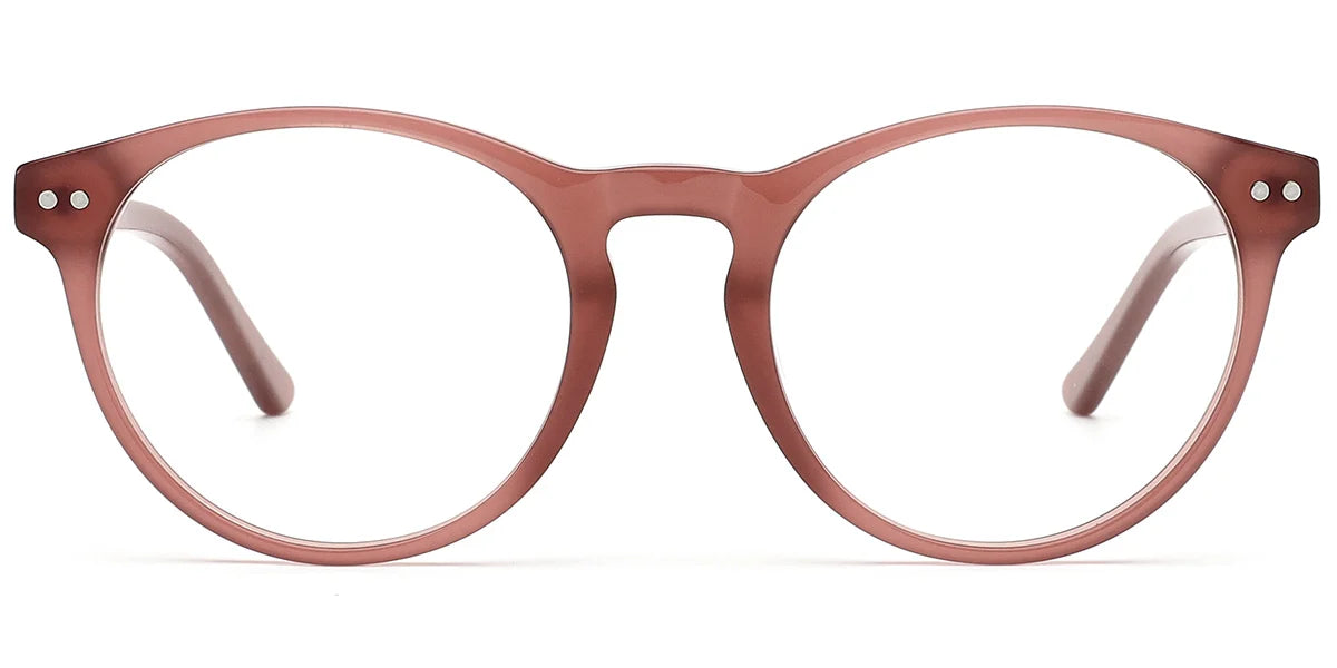 Candye® Clip Ons Acetate Round Frame F6617