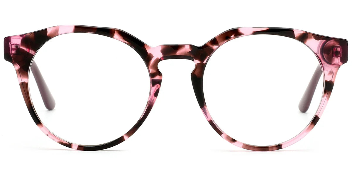 Candye® Clip Ons Acetate Round Frame F6622