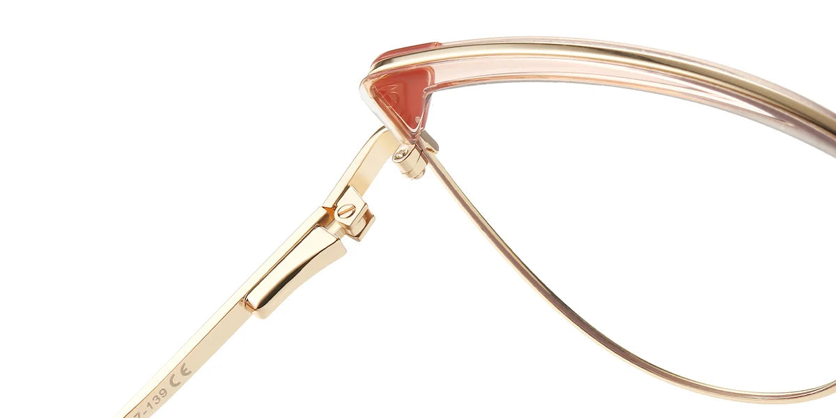 Candye® Metal Cat Eye Browline Frame F6840