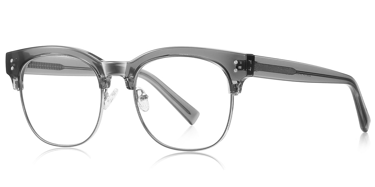 Candye® Metal Round Browline Frame F6854