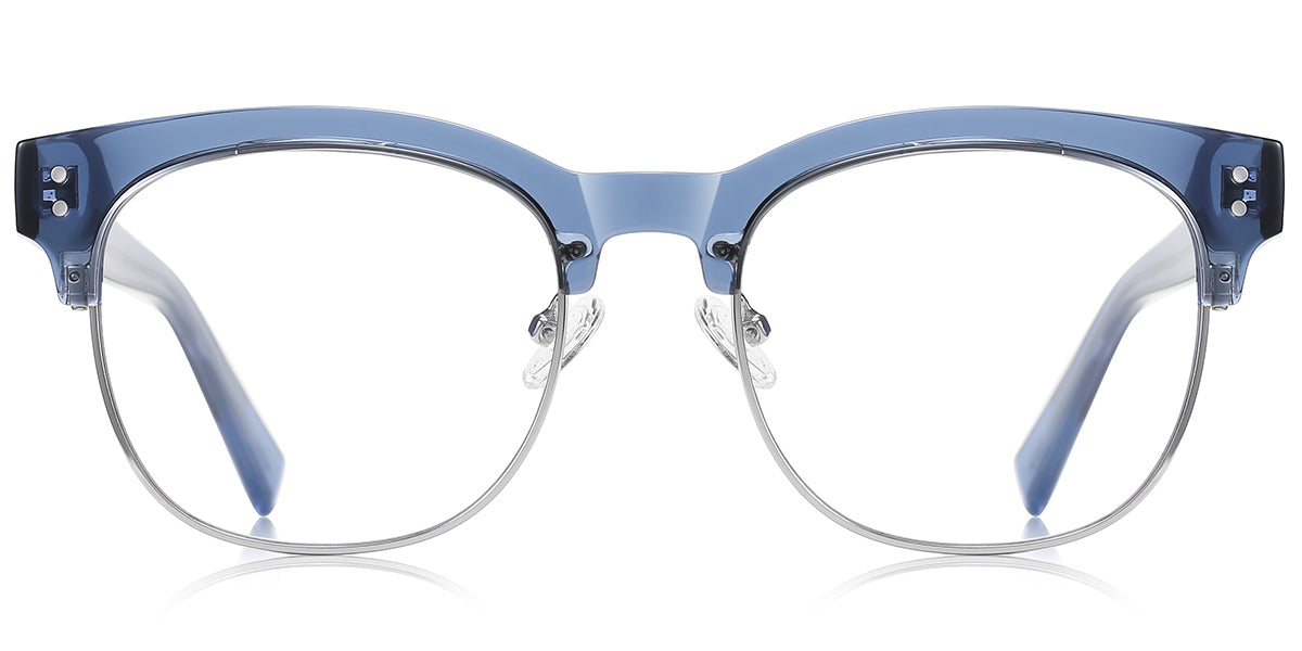 Candye® Metal Round Browline Frame F6854