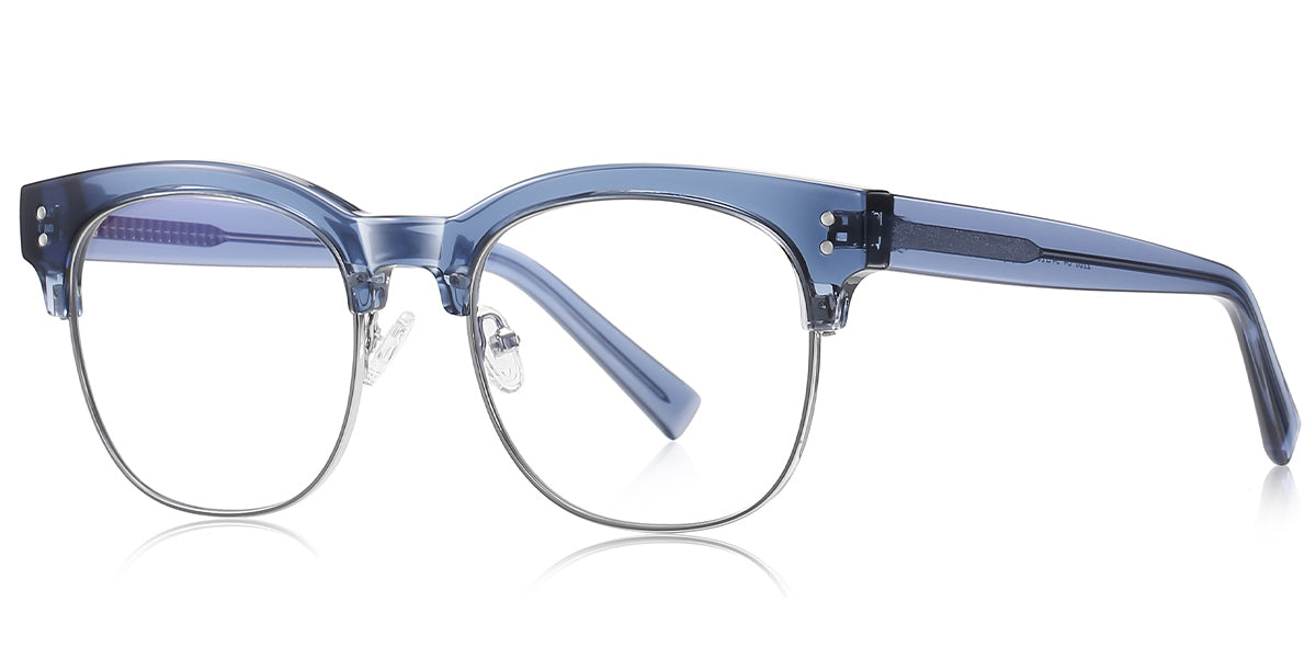 Candye® Metal Round Browline Frame F6854