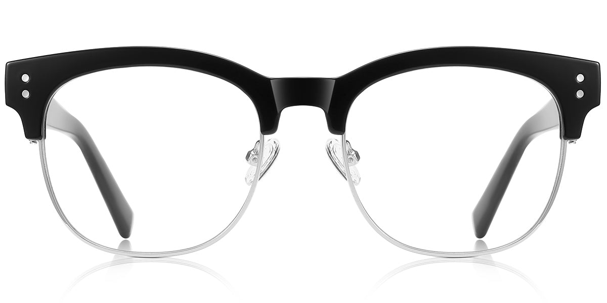 Candye® Metal Round Browline Frame F6854