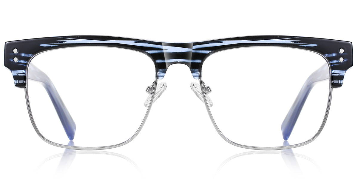 Candye® Metal Square Browline Frame F6843