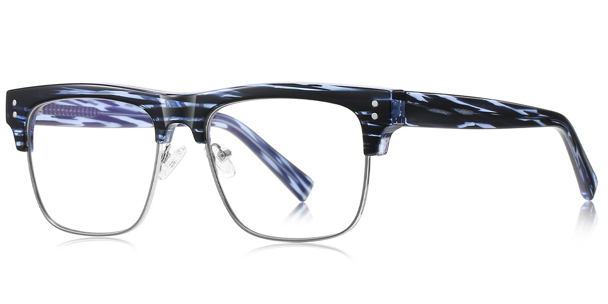 Candye® Metal Square Browline Frame F6843