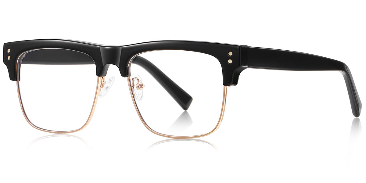 Candye® Metal Square Browline Frame F6843
