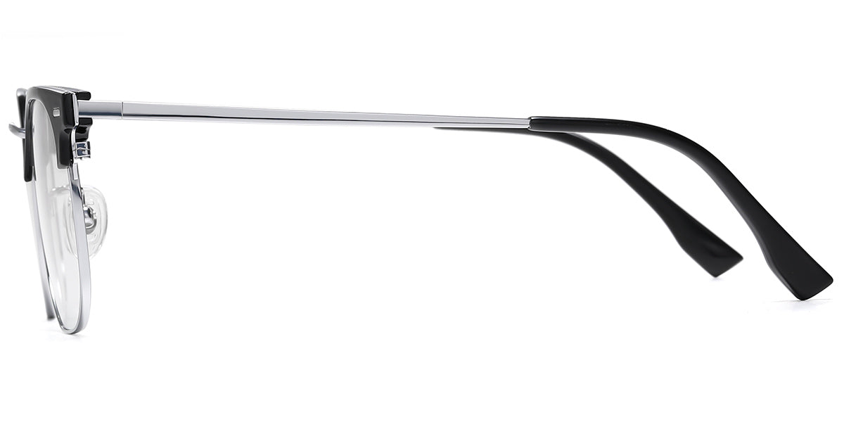 Candye® Titanium Browline Frame F6611