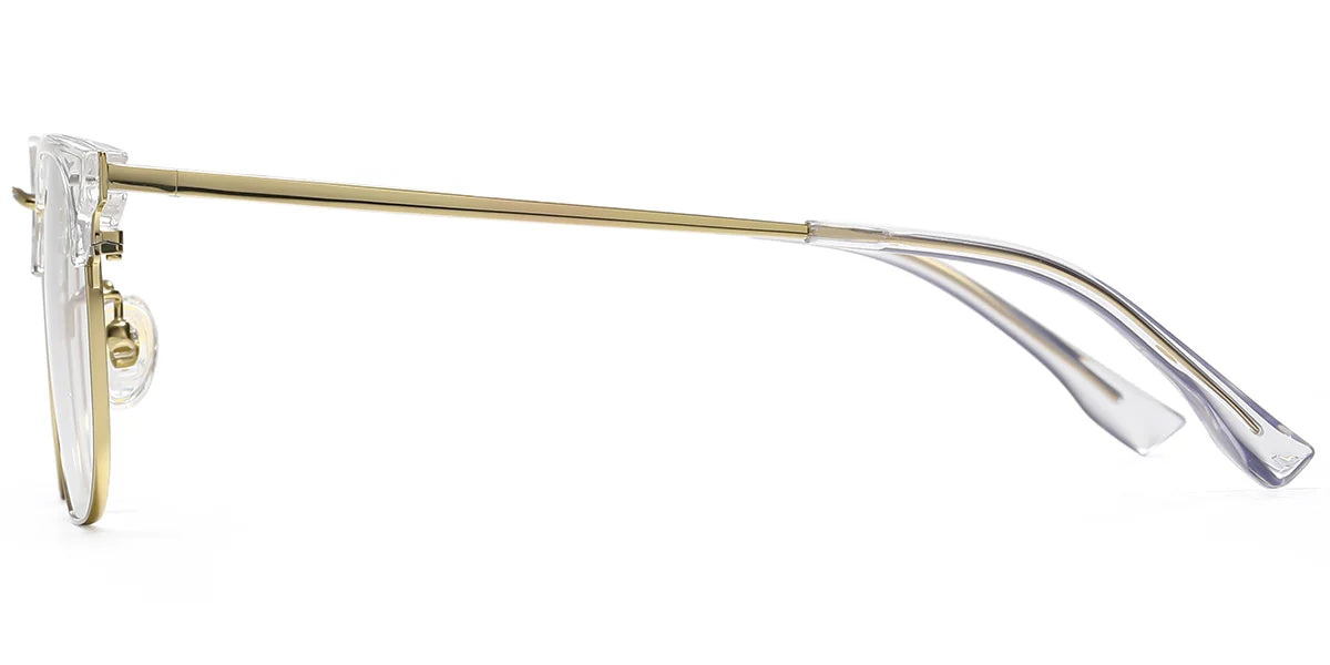 Candye® Titanium Browline Frame F6611