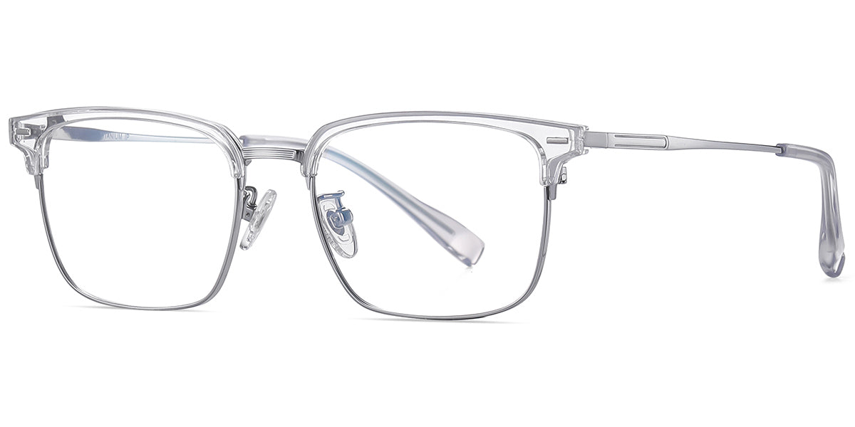 Candye® Titanium Browline Frame F6614