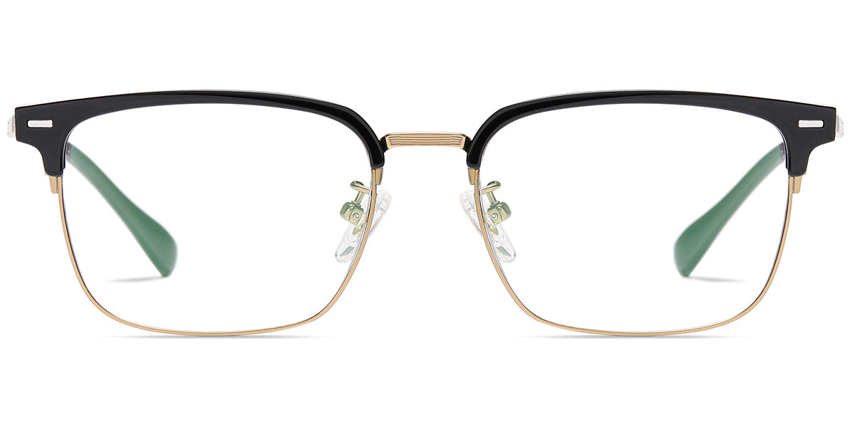 Candye® Titanium Browline Frame F6614