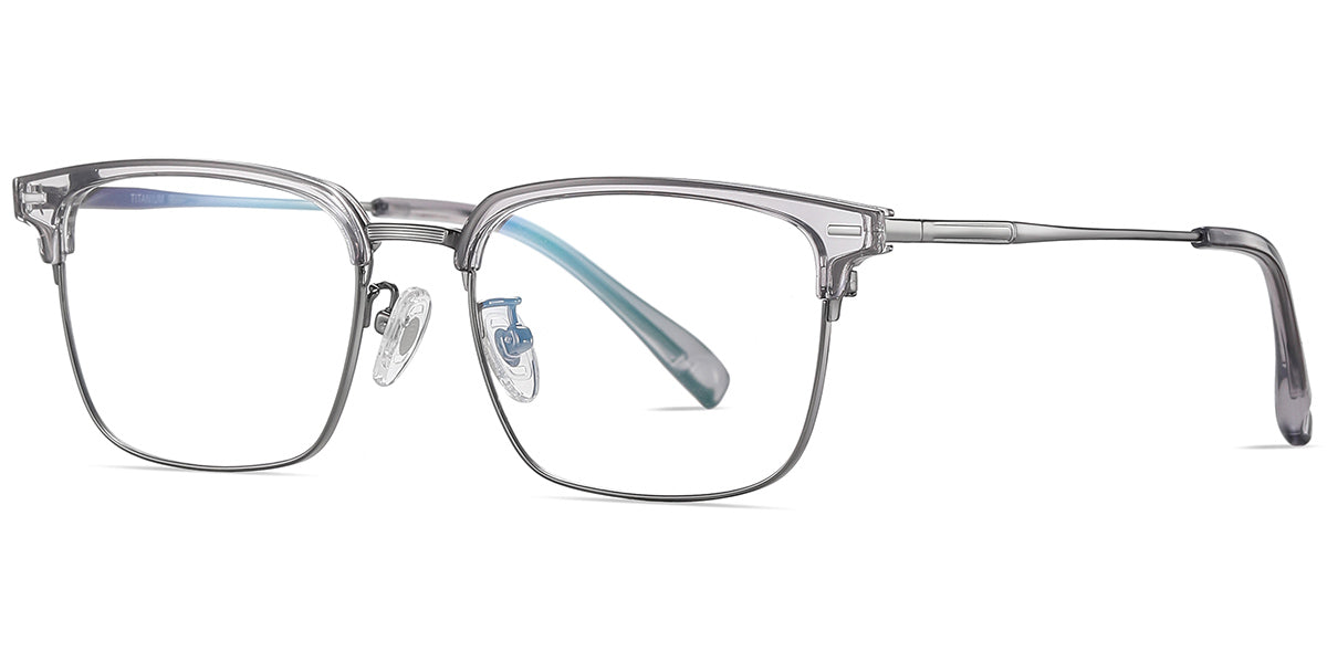 Candye® Titanium Browline Frame F6614